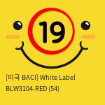 [미국 BACI] White Label BLW3104-RED (54)