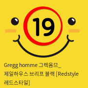 Gregg homme 그렉옴므_ 제일하우스 브리프 블랙 [Redstyle 레드스타일]